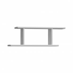 Étagère double murale pour chambre enfant (5 couleurs au choix)