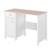 Bureau rose pour fille Luna