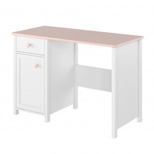 Bureau rose pour fille Luna