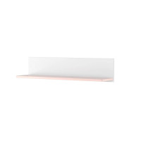Étagère blanche et rose LUNA