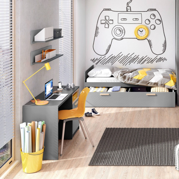 Bureau graphite enfant Pok
