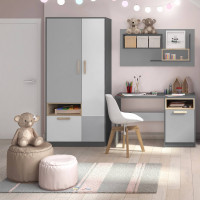 Grande étagère murale Pok dans une chambre adolescent