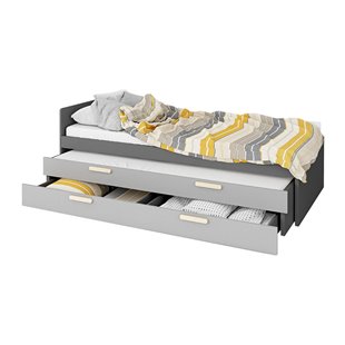 Lit junior 200x90 Pok avec lit gigogne