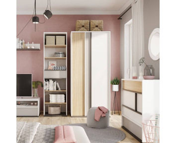 Armoire double Imola dans une chambre fille