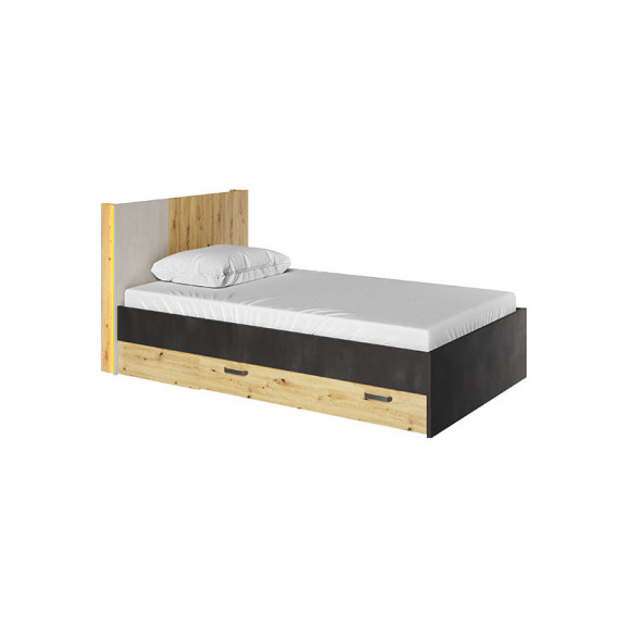 Lit double Qubic 120x200cm