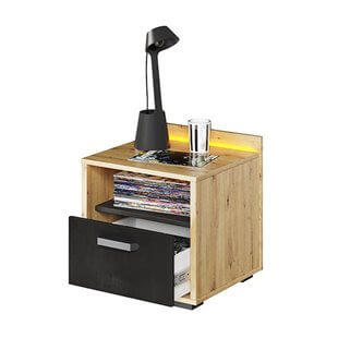 Table de chevet Qubic avec tiroir pour chambre ado