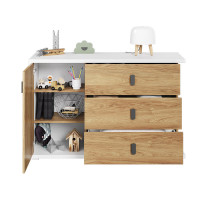 Grande commode 3 tiroirs MASSI