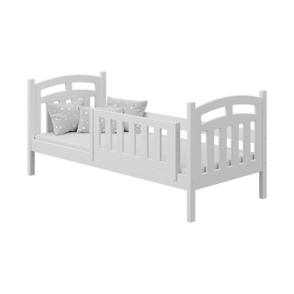 Lit junior style scandinave avec barrière anti-chute