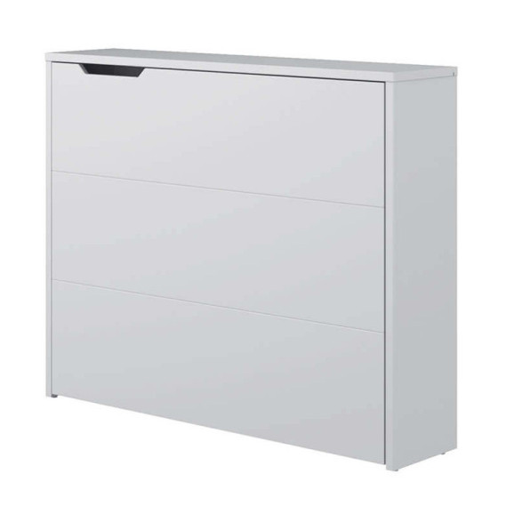 Bureau pliant gris avec rangements pour télétravail version droite - WORK CONCEPT