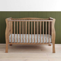 Lit bébé Noble Cot Vintage 120x60 couleur noyer clair