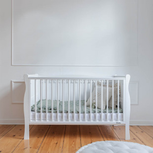Noble Cot - Lit bébé évolutif Blanc 70 x 140 cm