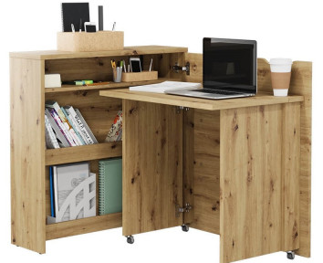Bureau pliant SLIM chêne - WORK CONCEPT