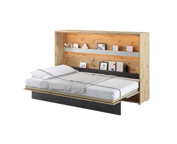 Lit armoire escamotable 120X200 horizontal - CONCEPT JUNIOR