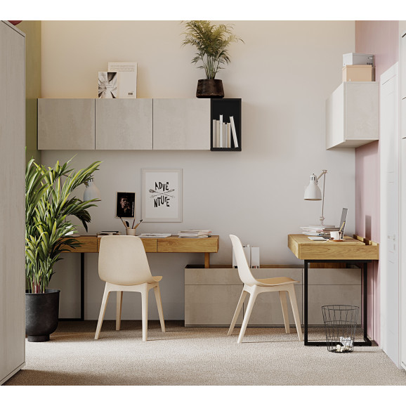 Ensemble de bureau d'angle
