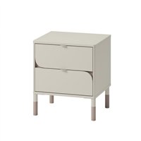 Chevet HARMONY couleur Cachemire et Truffe