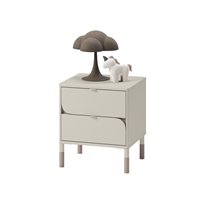 Chevet HARMONY couleur Cachemire et Truffe