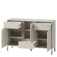 Commode HARMONY pour ado couleur Cachemire/Truffe