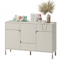 Commode HARMONY pour ado couleur Cachemire/Truffe