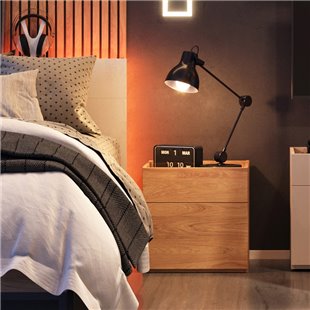 Chevet TEEN FLEX couleur chêne pour chambre adolescent
