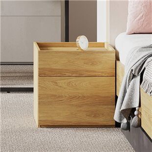 Chevet TEEN FLEX couleur chêne pour chambre adolescent