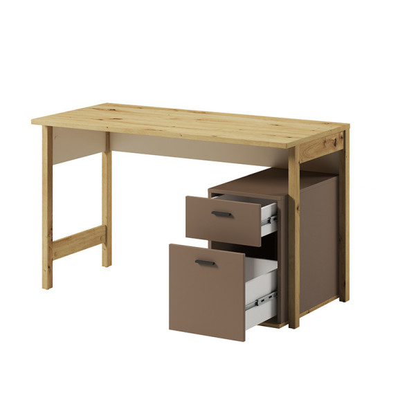bureau avec tiroirs pour chambre adolescent de la collection LENNY