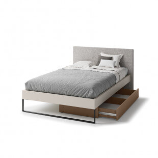 SIA - Lit 120x200 avec tiroir de rangement