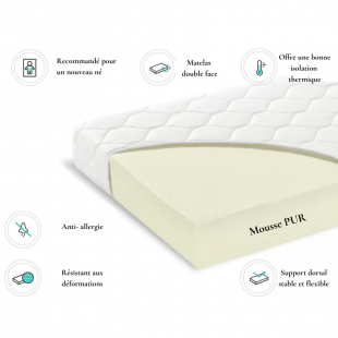 Matelas Essentiel Lit bébé