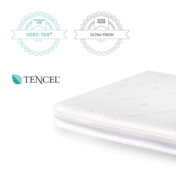 Matelas bébé 120x60 cm Prestige 2-en-1 - Confort, hygiène et sécurité