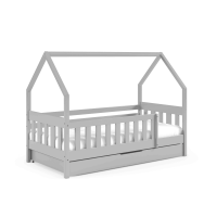 Lit Cabane avec tiroir de rangement