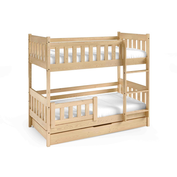 LILA Lit superposé pour une chambre enfant mixte | Petitechambre.fr