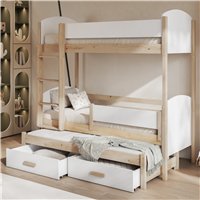 Lit LOGAN couleur pin