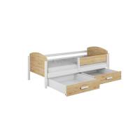 Lit enfant KELLYcouleur blanc et chêne