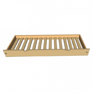 Tiroir lit gigogne avec sommier 8 couleurs au choix