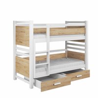 Lit superposé double YANIS sans fond