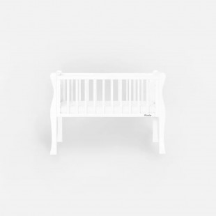 Noble Crib - Mini lit 40x90 - Blanc
