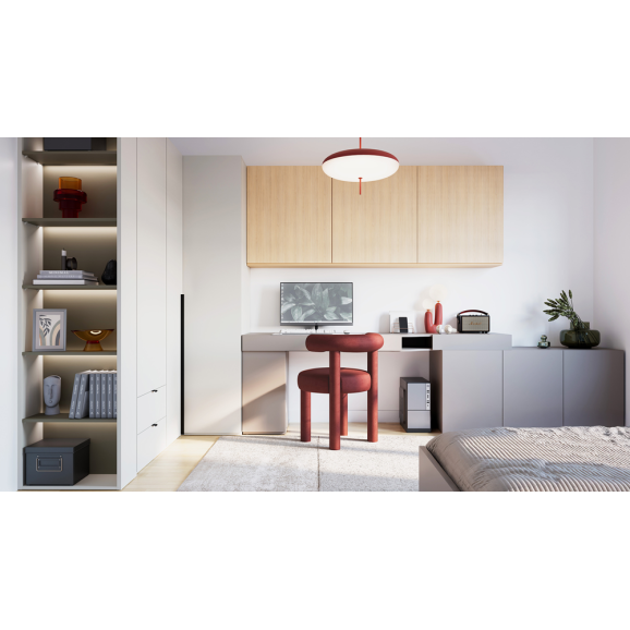 WOOW - Etagère suspendue 3 portes