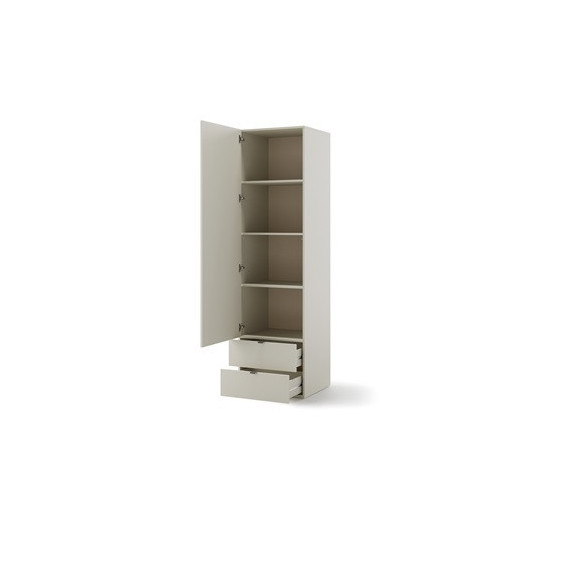Armoire 1 porte champagne pour chambre ado moderne
