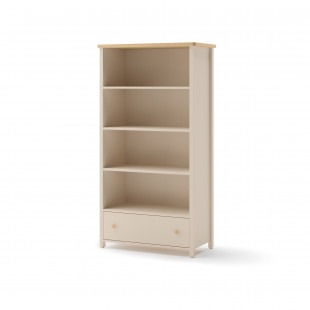 STORY 2- Bibliothèque beige et chêne vincenza pour chambre enfant & ado