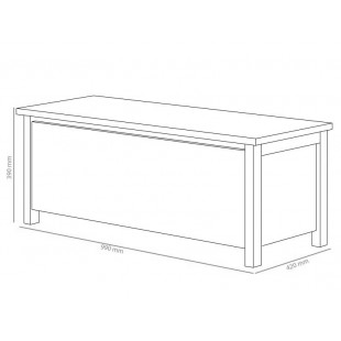 Dimensions coffre de rangement STORY