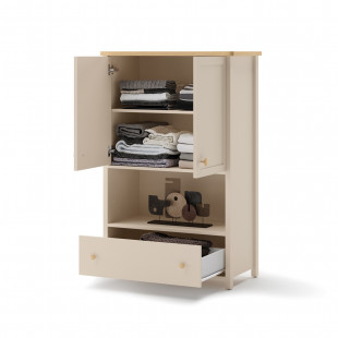 Commode haute beige et chêne vinzenza  STORY 2