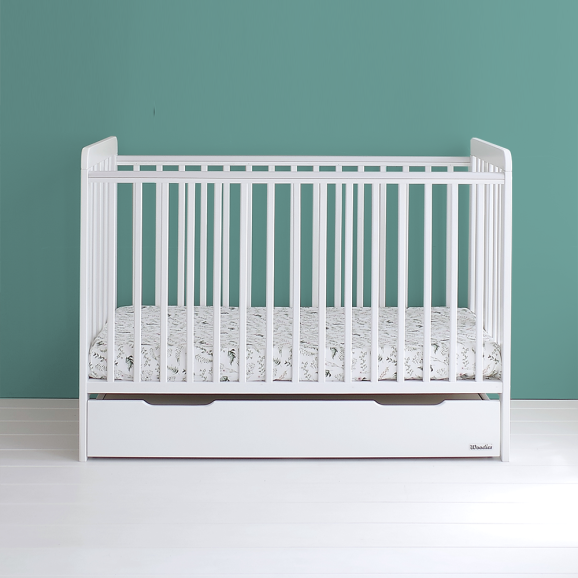 Tiroir avec couvercle pour lit bébé 120x60