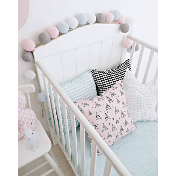 Lit bébé évolutif 70x140 cm blanc en pin massif – Hampton