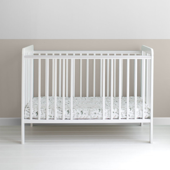 Foxy Cot - Lit bébé blanc 60x120 cm en bois