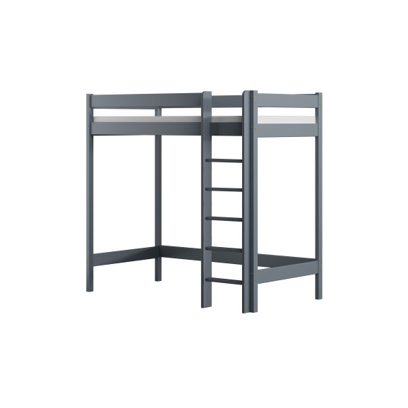 Lit mezzanine ALIX en bois – hauteur 180 cm