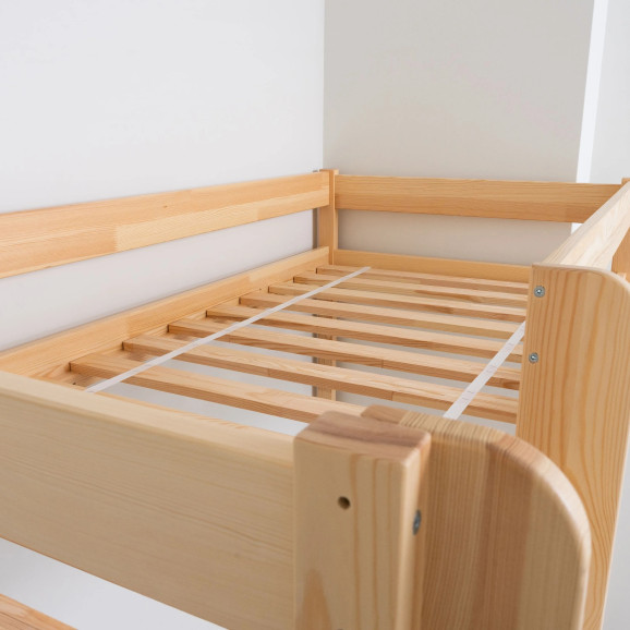 Lit mezzanine ALIX en bois – hauteur 180 cm