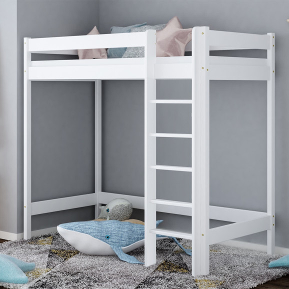 Lit mezzanine ALIX en bois – hauteur 160 cm
