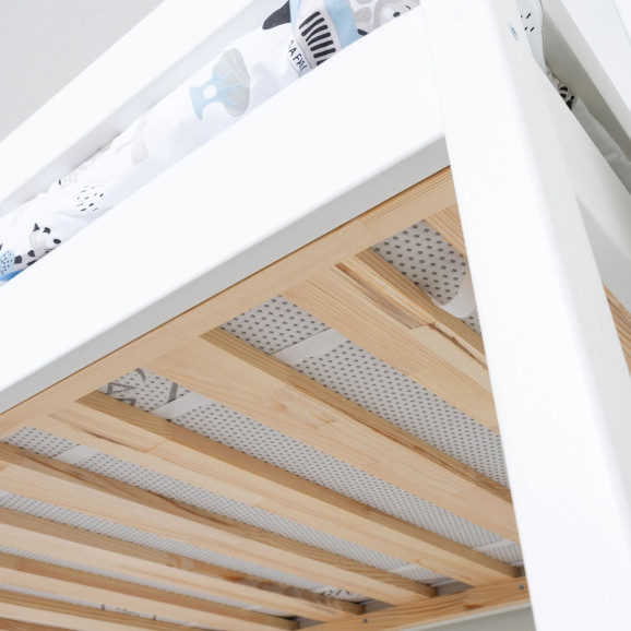 Lit mezzanine ALIX en bois – hauteur 160 cm
