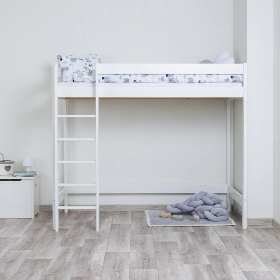 Lit mezzanine ALIX en bois – hauteur 160 cm