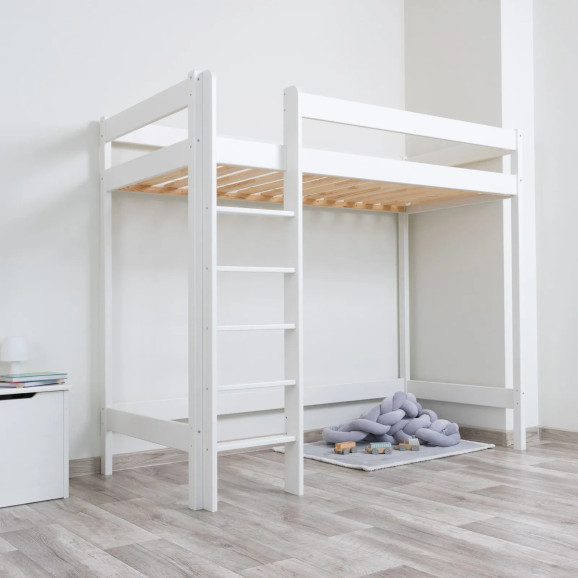 Lit mezzanine ALIX en bois – hauteur 160 cm