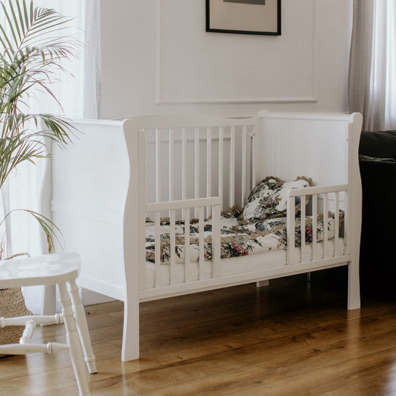 Barrière ouverte 120x60 cm sécurisée blanche – Noble Cot